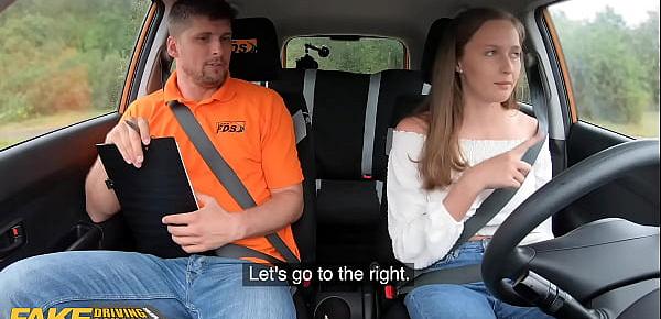  Fake Driving School Stacey Cruz Gets Screwed by her Driving Instructor